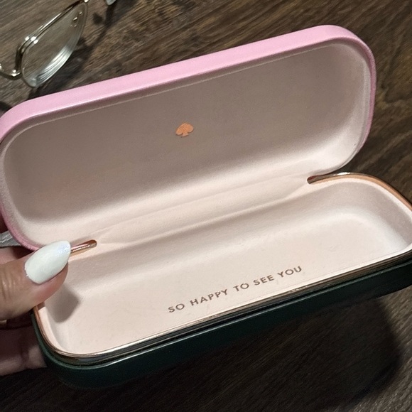 Kate Spade Silver Glasses Sleek Design main image 8